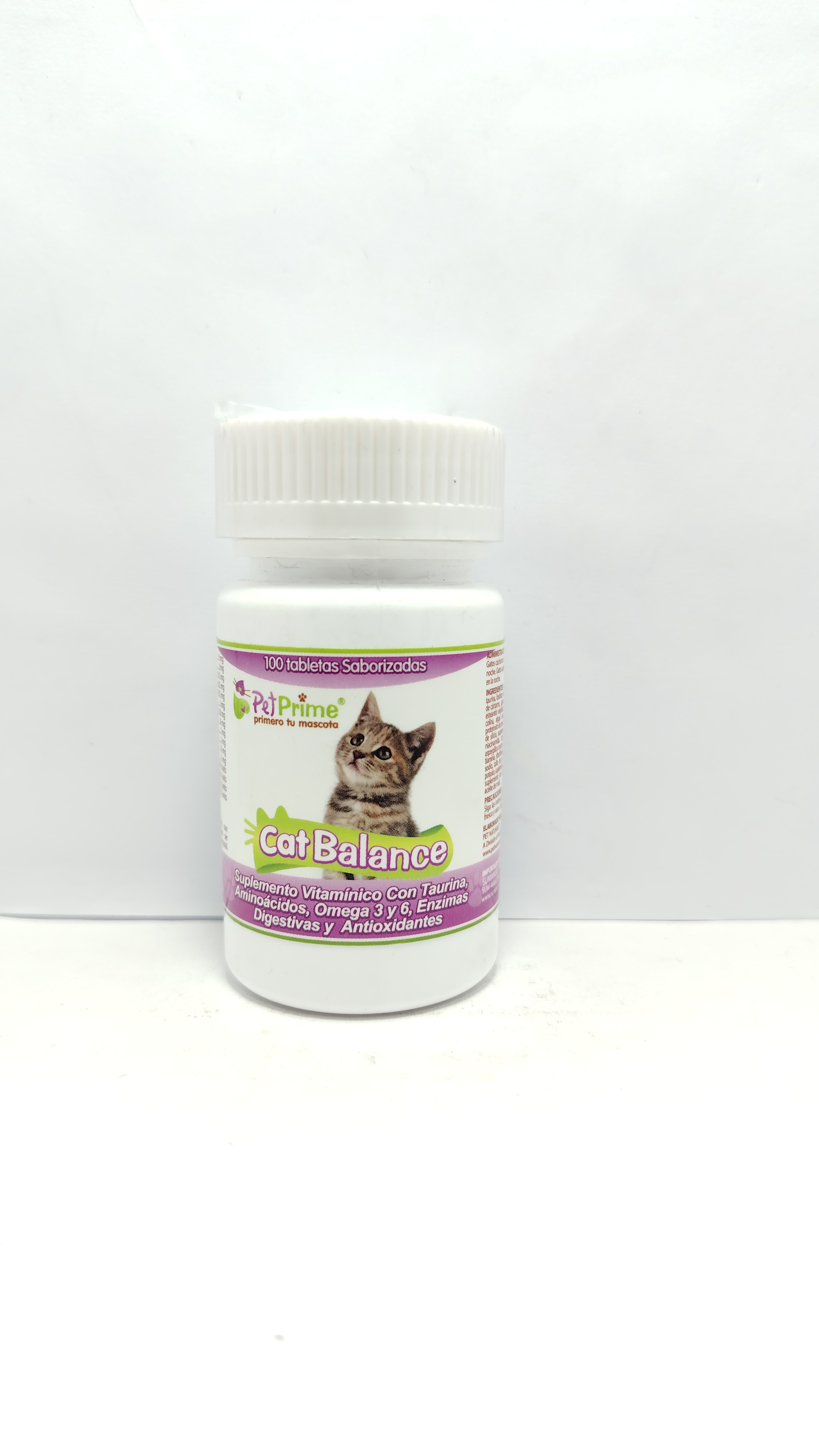 CAT BALANCE  100 TAB SABORIZADAS