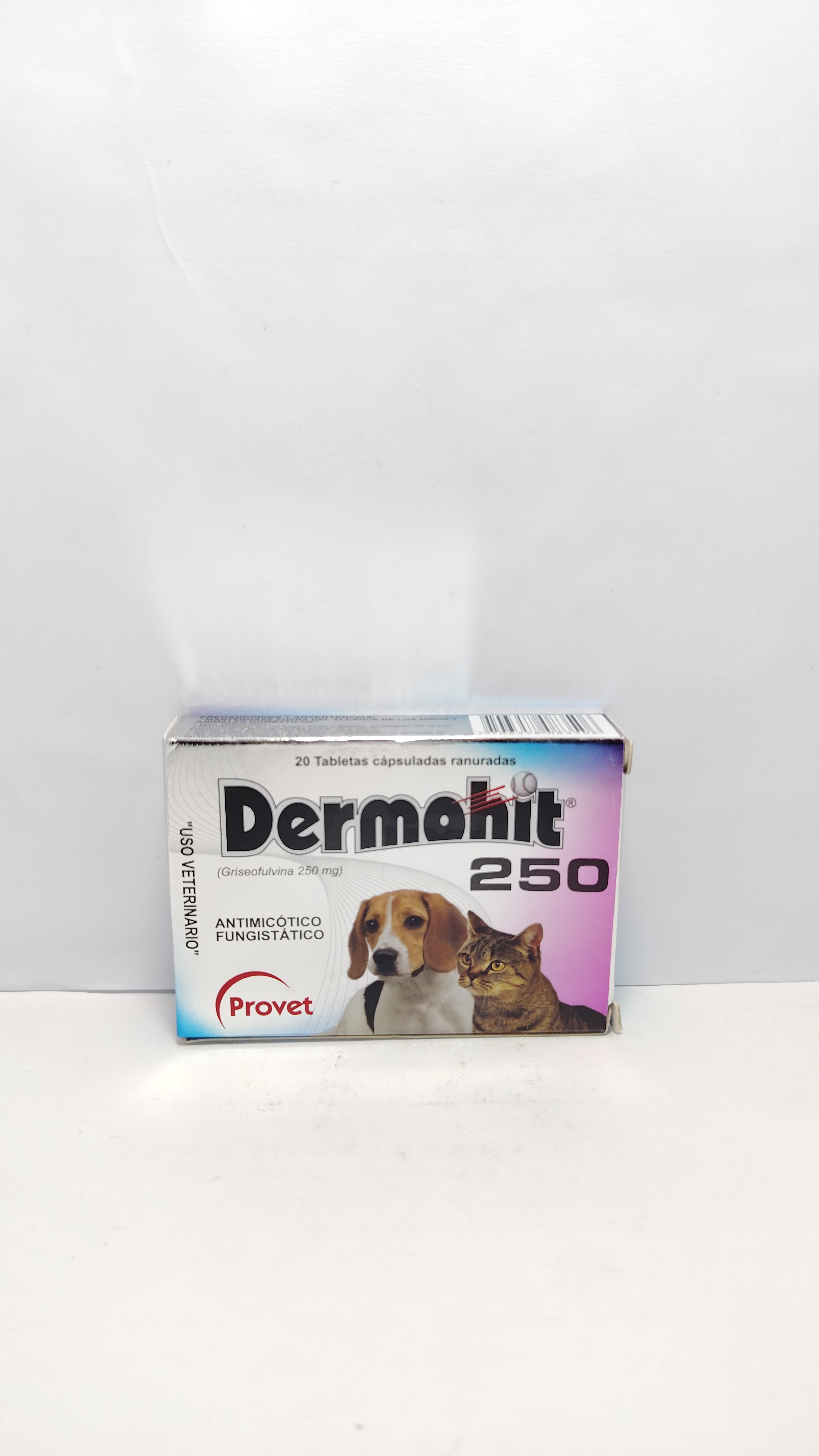 DERMOHIT 250 CAJA 20 TABLETAS
