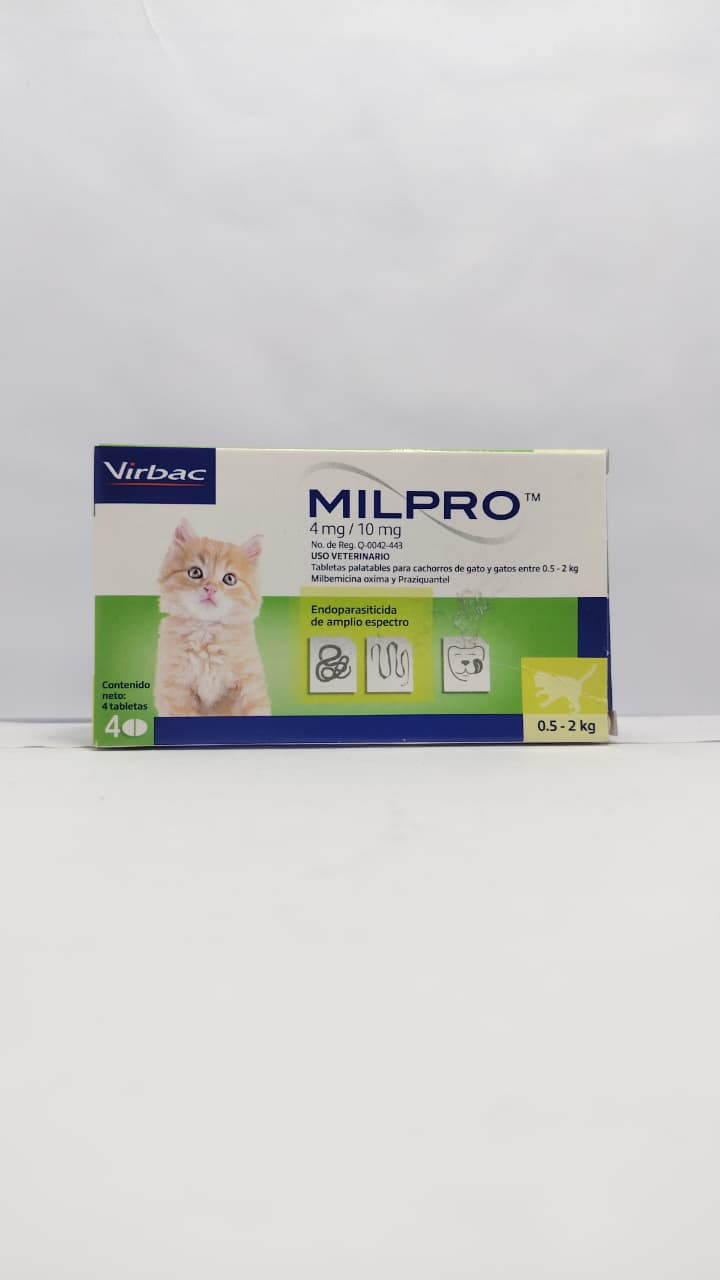 MILPRO GATO CACHORRO ENTRE 0.5 Y 2KG