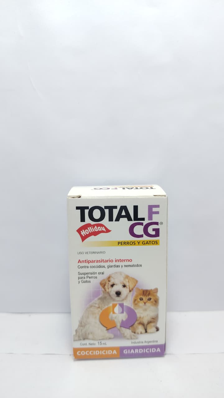 TOTAL F CG GATOS Y PERROS CACHORROS 15ML