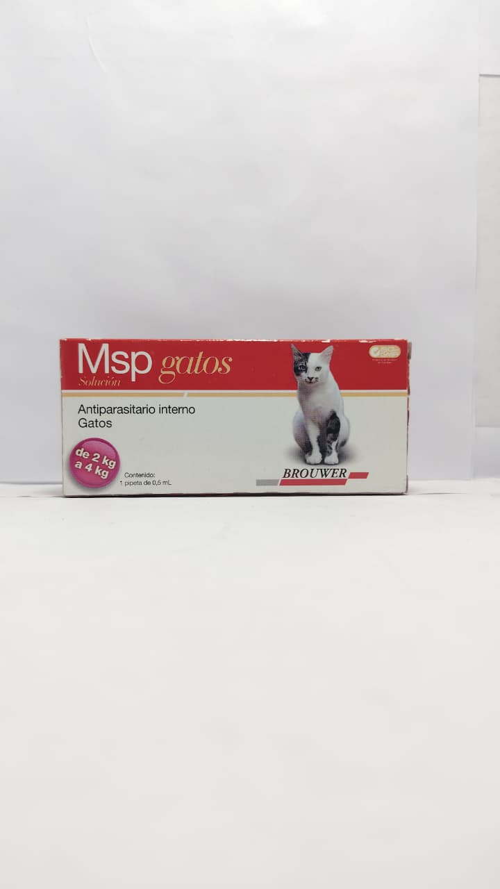 MSP GATOS 2 A 4 KG 0.5 ML