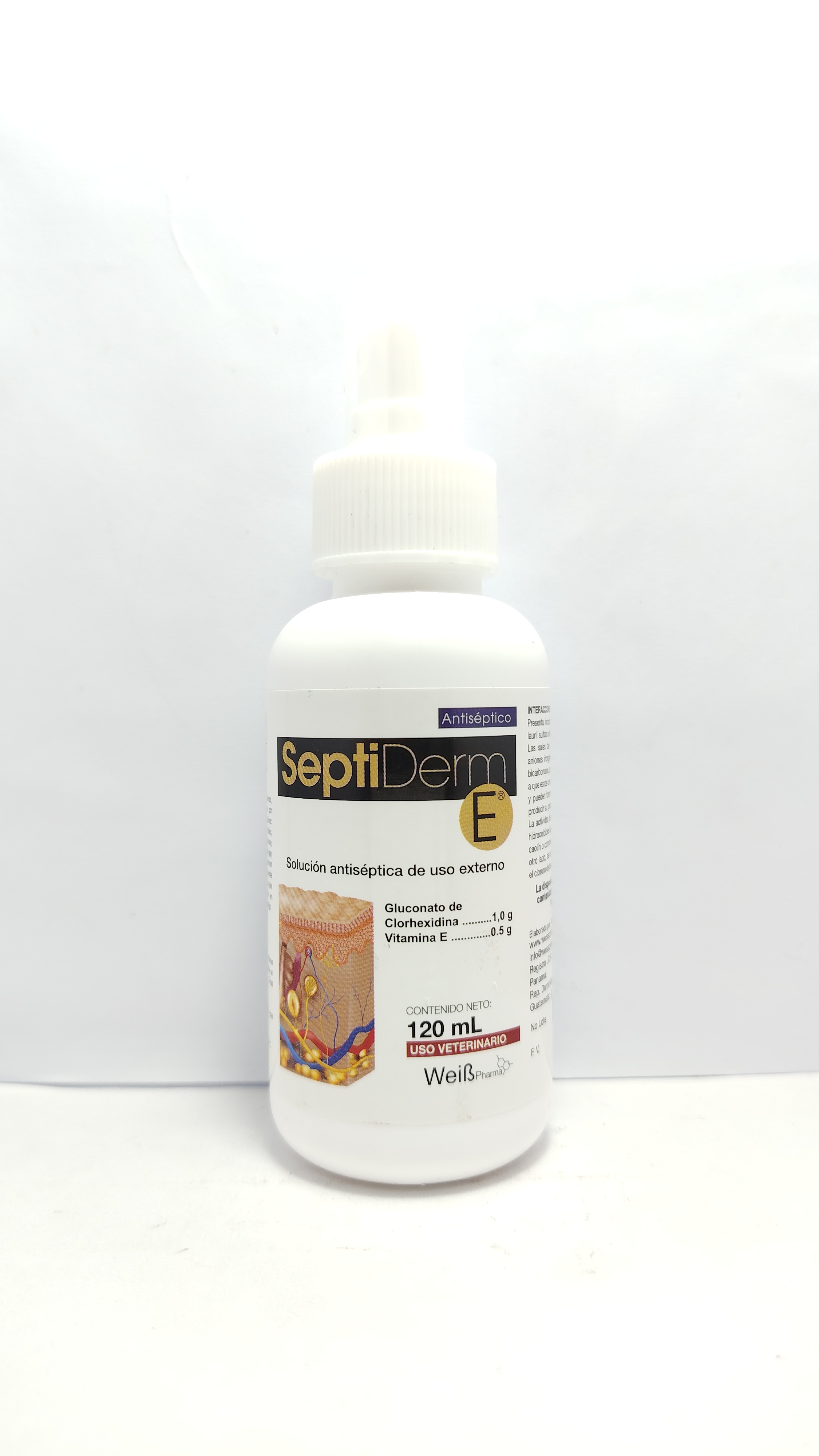 SEPTIDERM E 120 ML