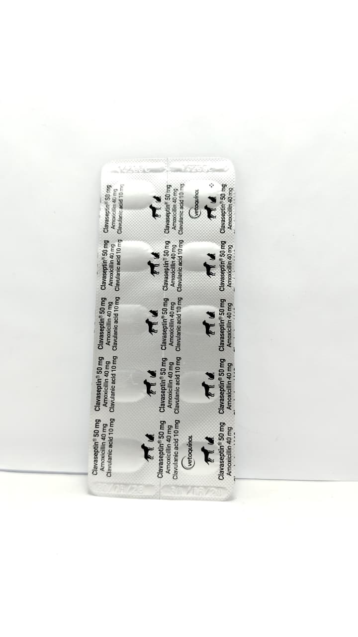CLAVASEPTIM 50 MG    (AMOXICILINA / ACIDO CLAVULANICO