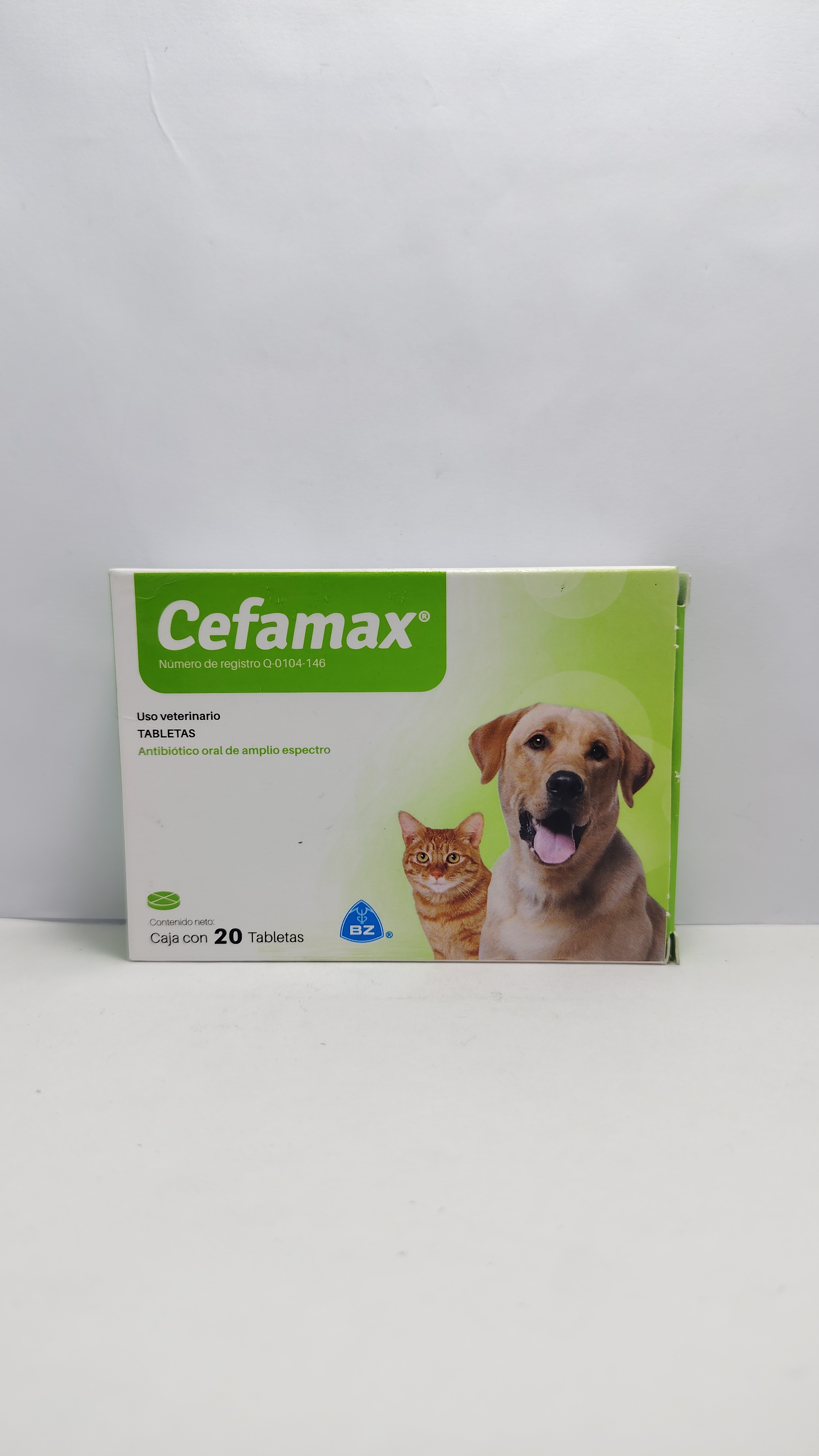 CEFAMAX 20 TABLETAS