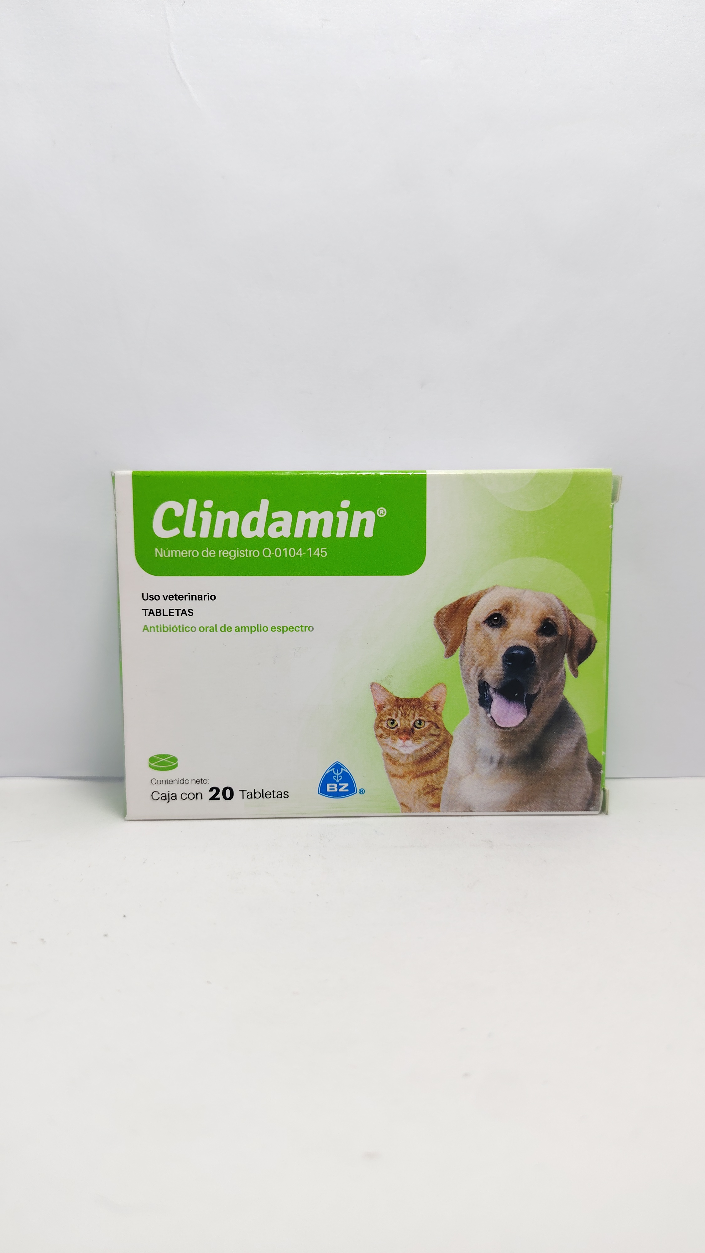 CLINDAMIN 20 TABLETAS