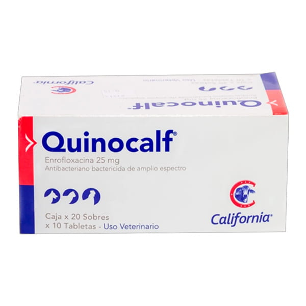 QUINOCALF 25 MG