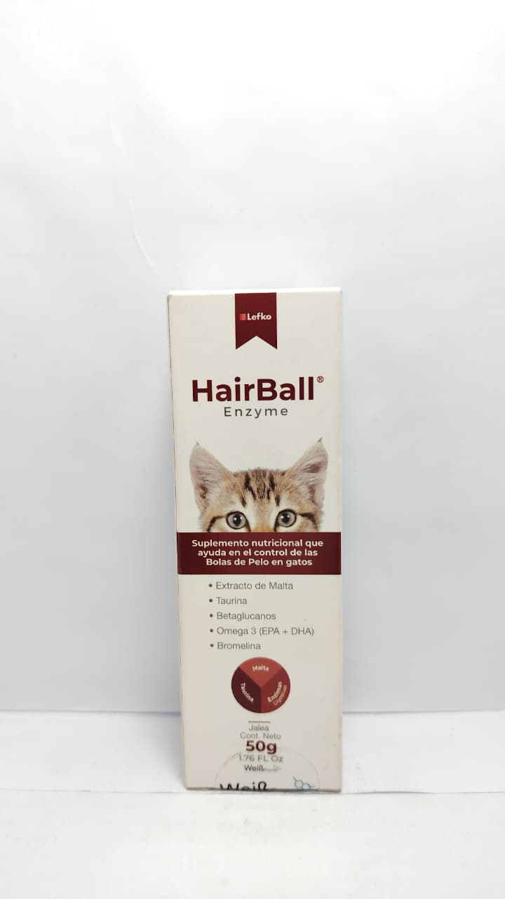 HAIRBALL BALL ENZIME WEIS TUBO X 50 GRA