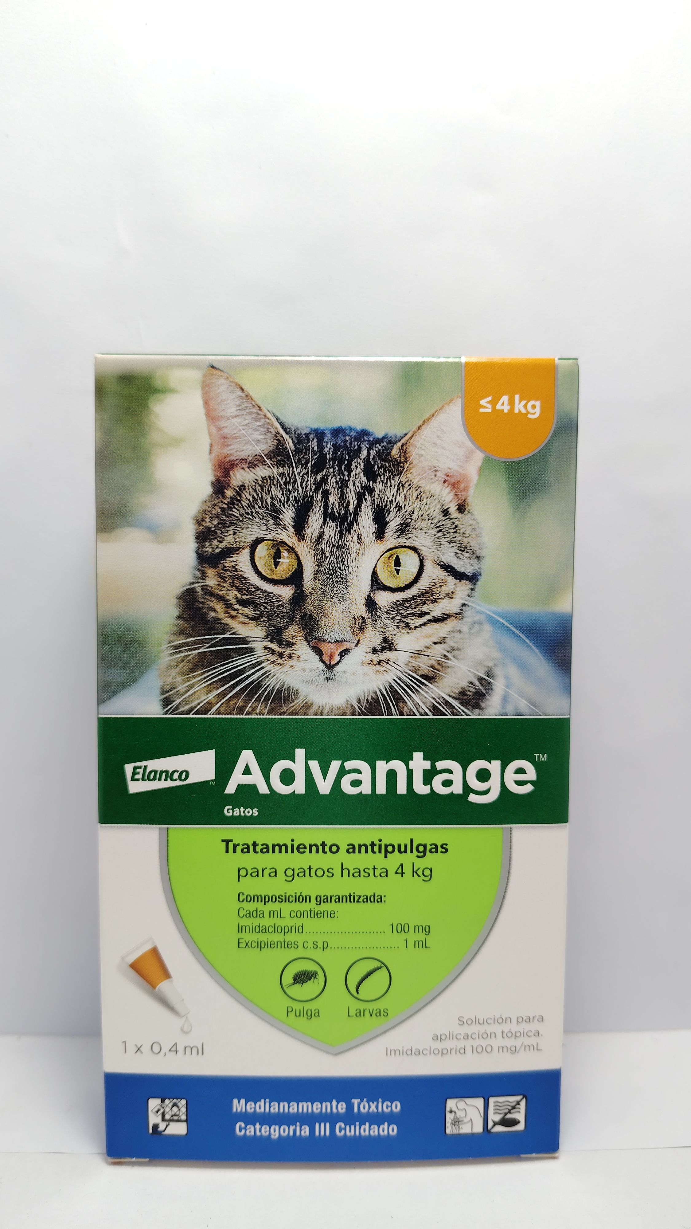 ADVANTAGE GATO HASTA 4 KG