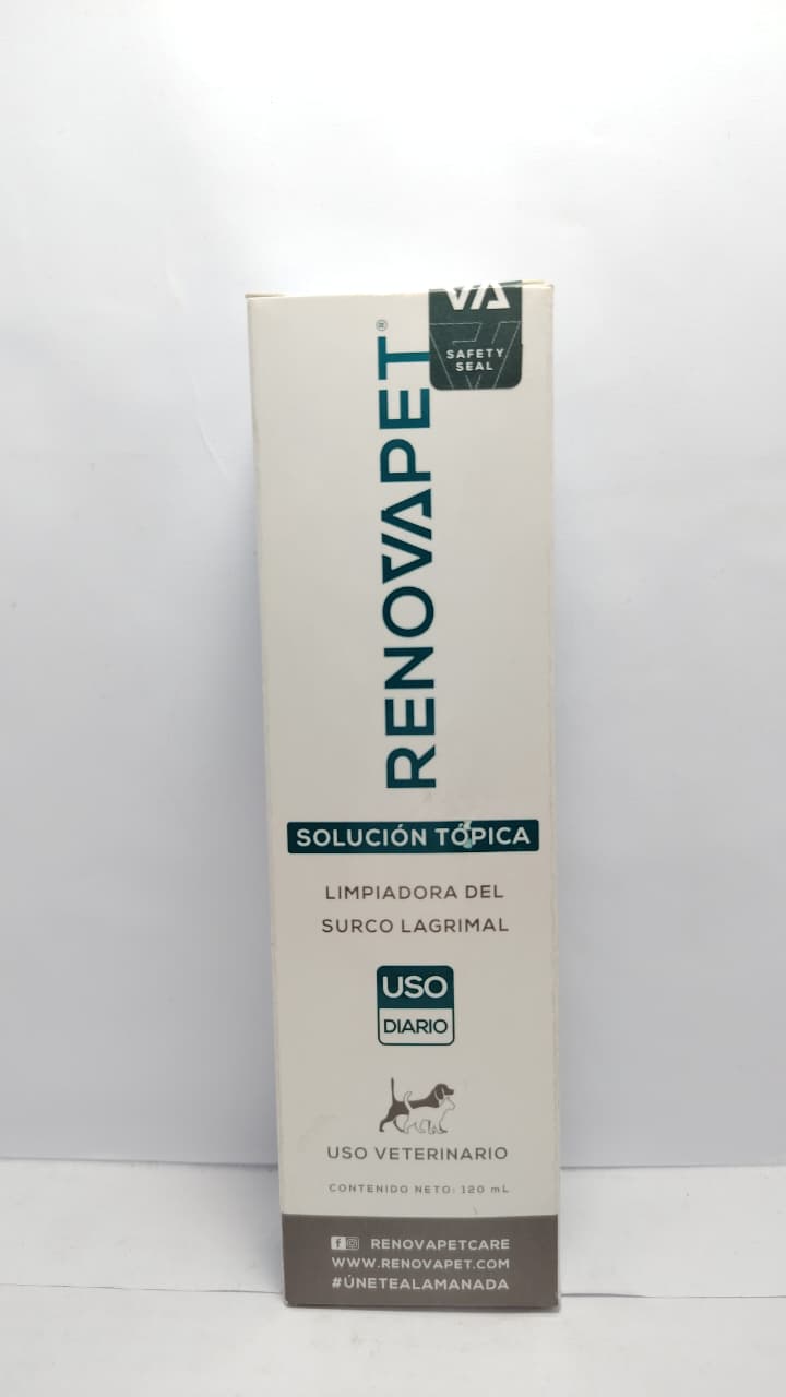 RENOVAPET – LIMPIADOR DEL SURCO LAGRIMAL  60ML
