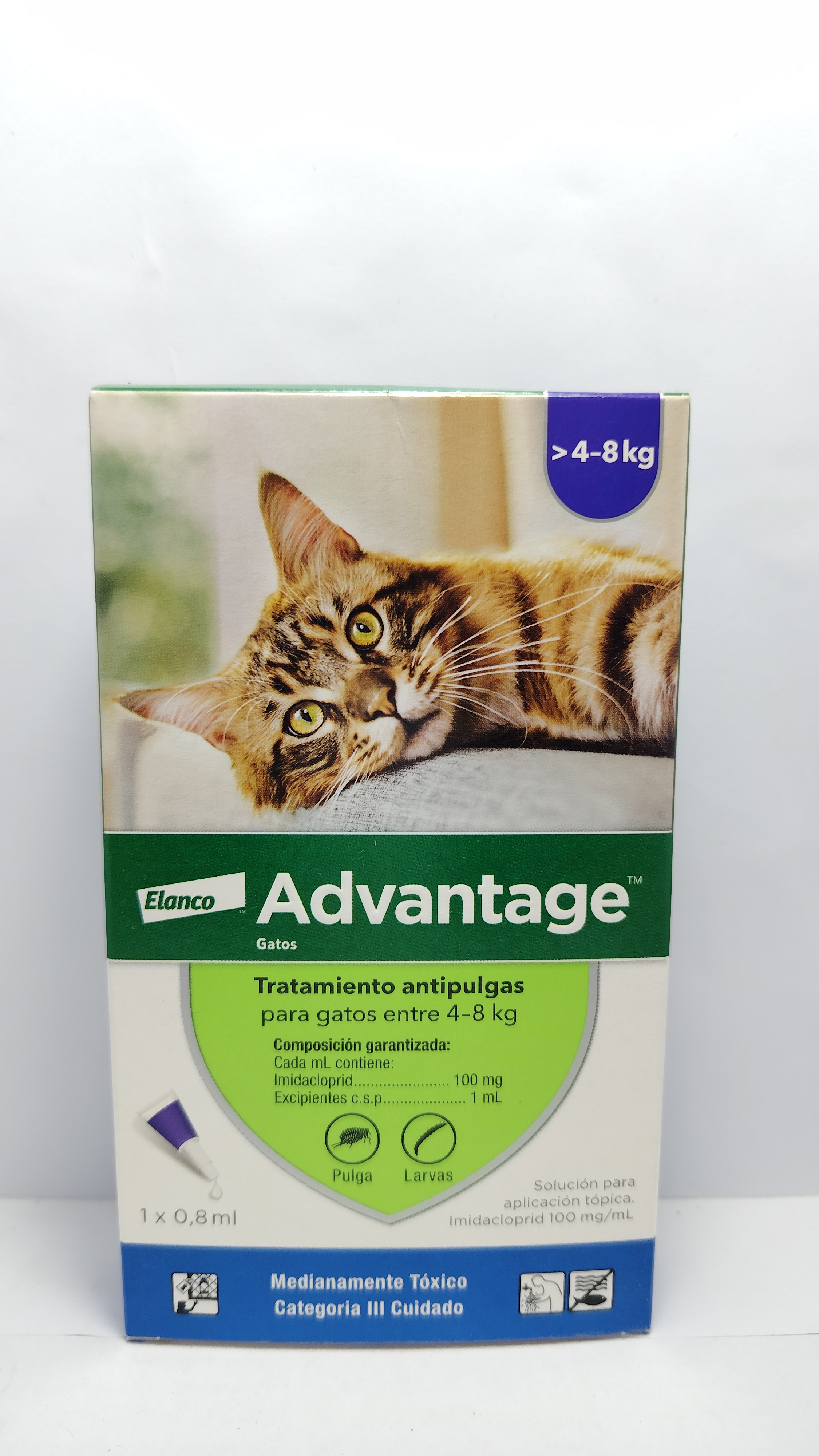 ADVANTAGE GATO 4 A 8 KG