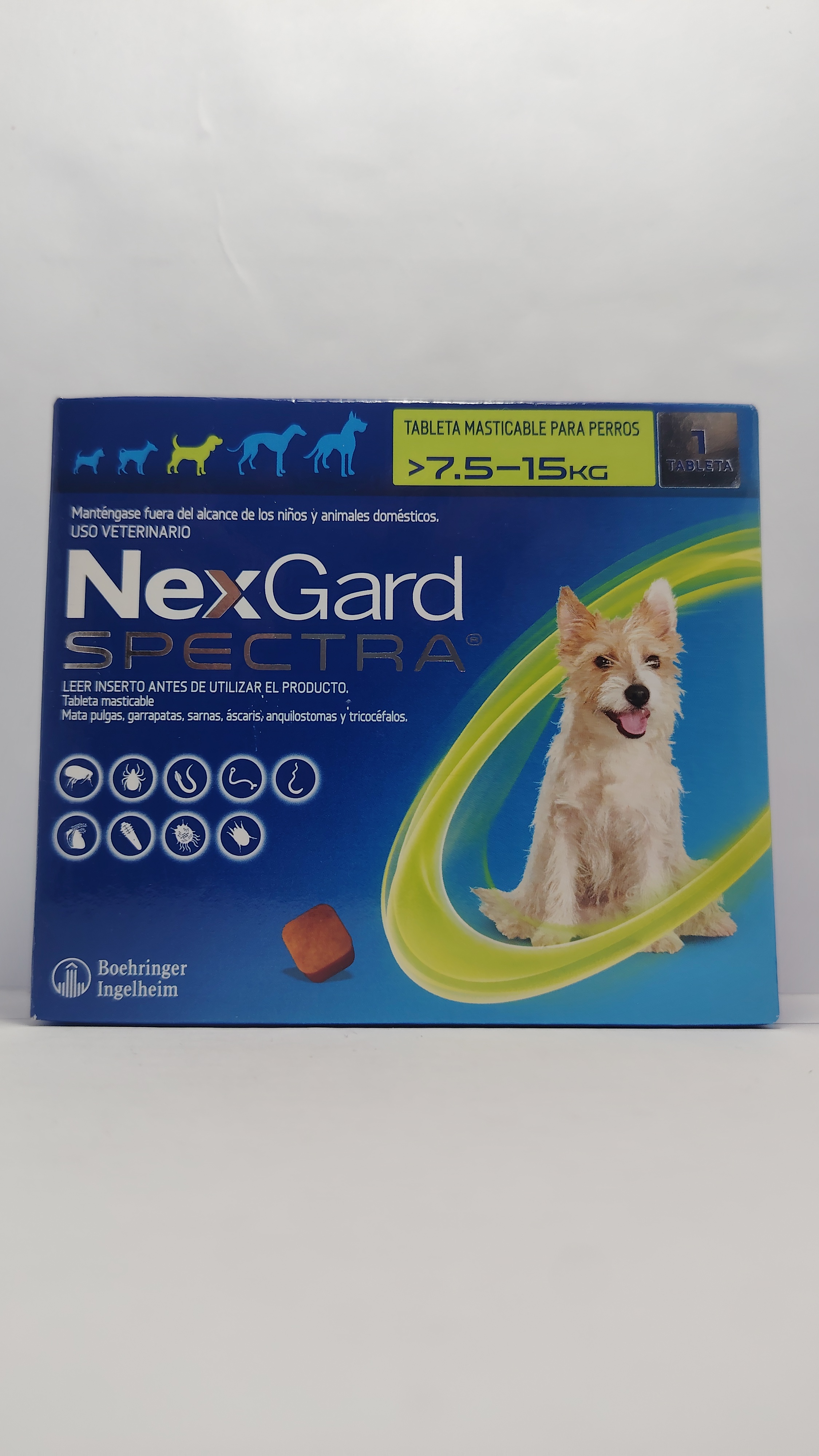 NEXGAR SPECTRA PERRO 7.5 A 15 KG