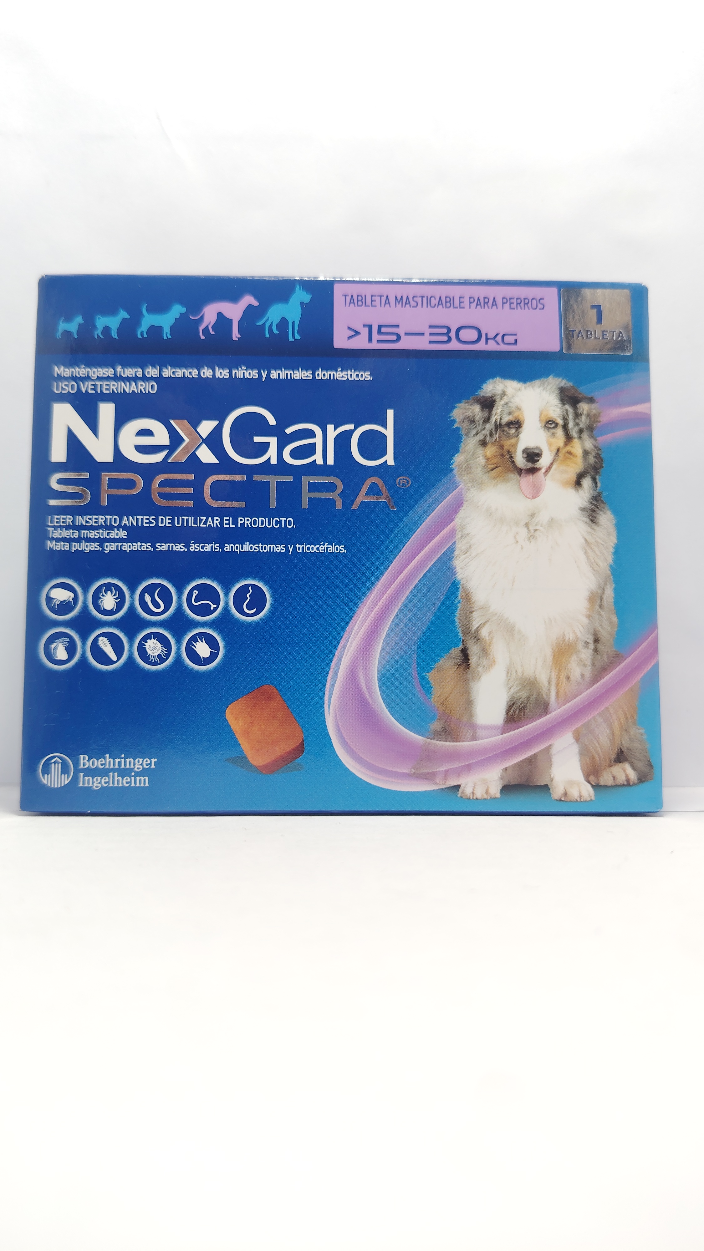 NEXGAR SPECTRA PERRO 15 A 30 KG