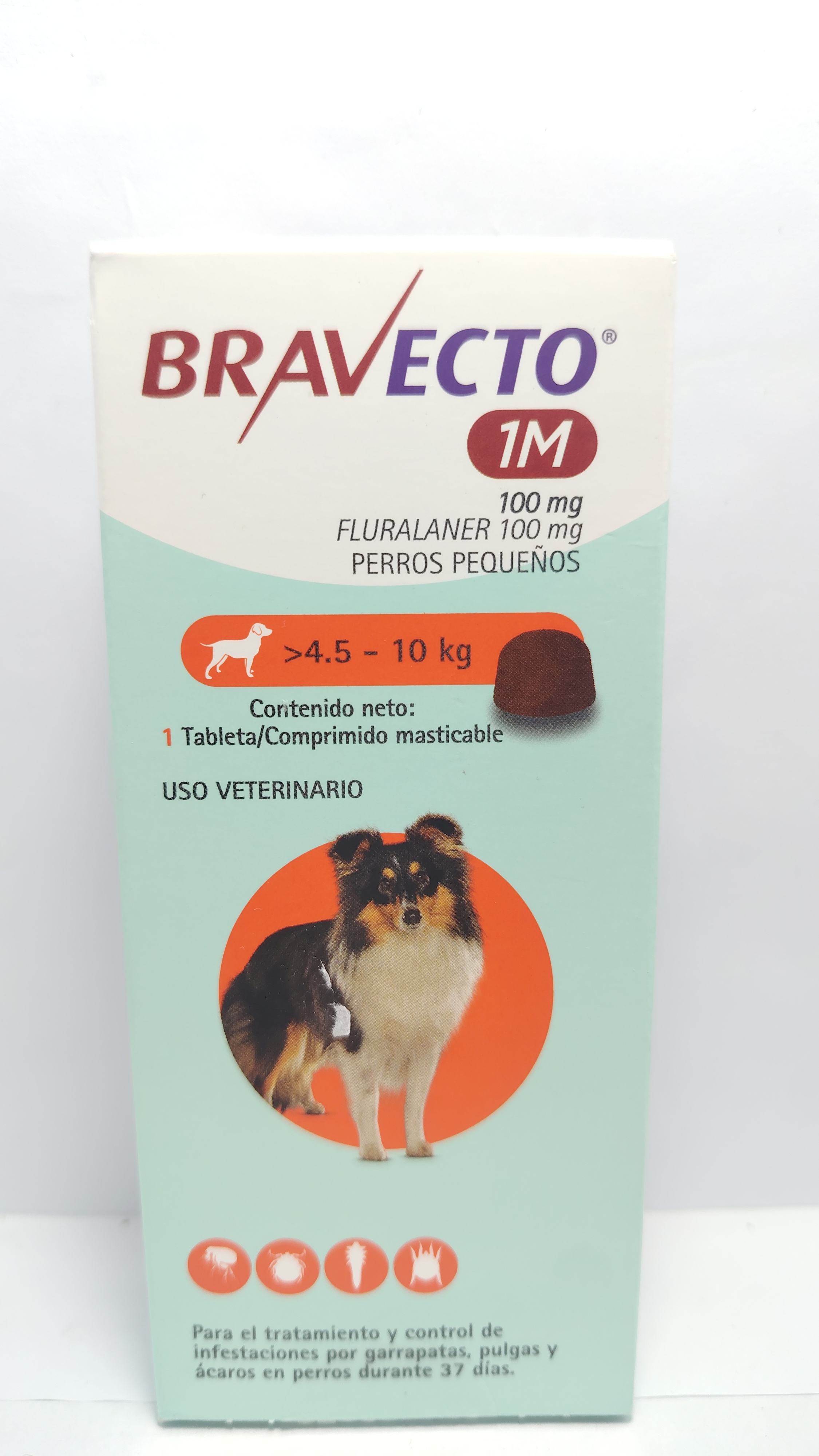 BRAVECTO 1 MES 4.5 A 10 KG