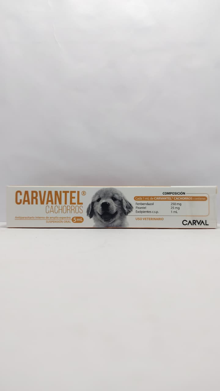 CARVANTEL CACHORRO PERRO 5ML
