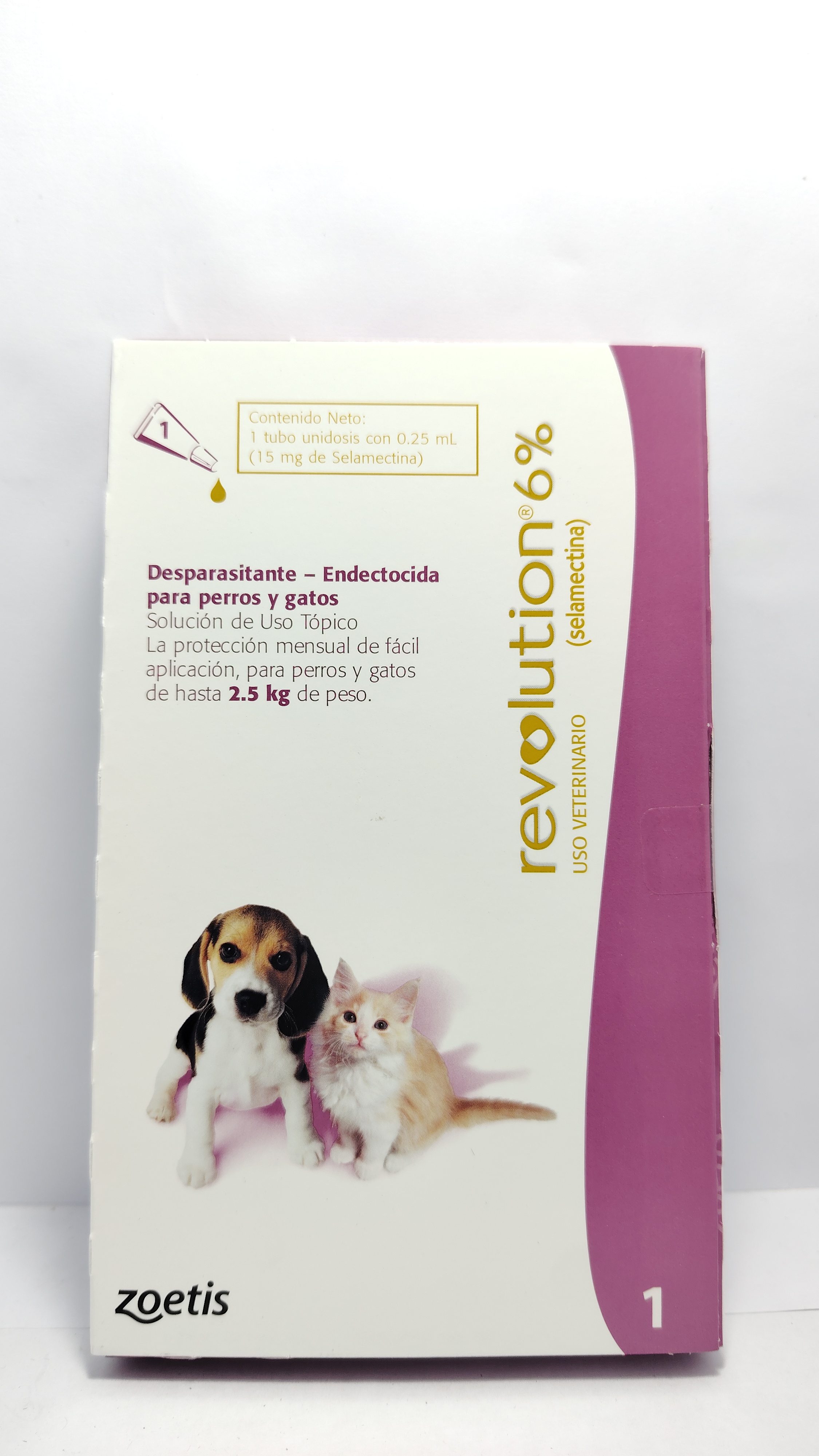 REVOLUTION GATO S Y PERROS HASTA 2.5 KG